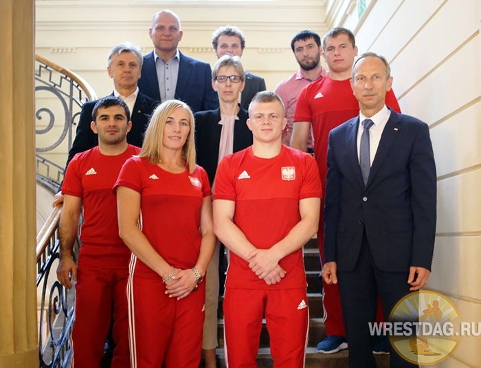 Польских борцов приняли в министерстве спорта страны