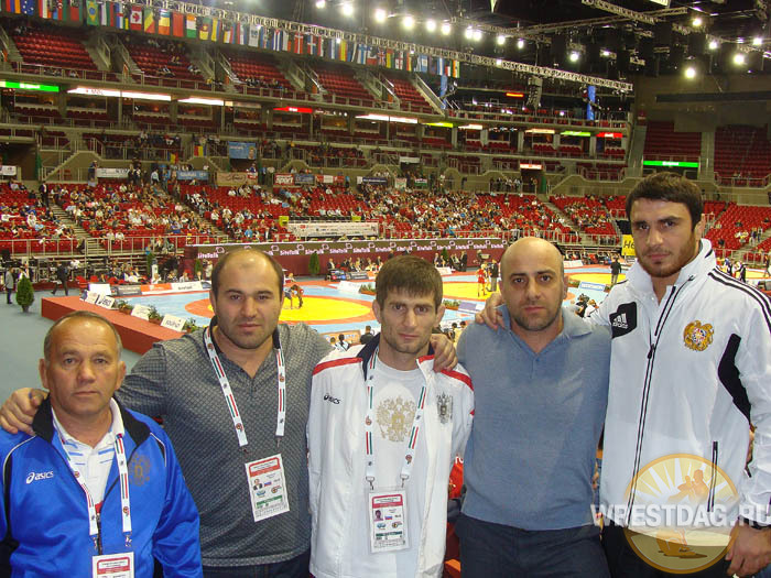 Дагестанские тренеры и борцы